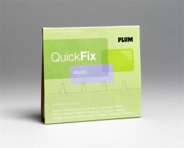 Sebtapasz utántöltő "Quick Fix",45 darabos, rugalmas textil,  PLUM