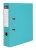 Iratrendező, 75 mm, A4, PP/karton, VICTORIA OFFICE, "Basic", türkiz